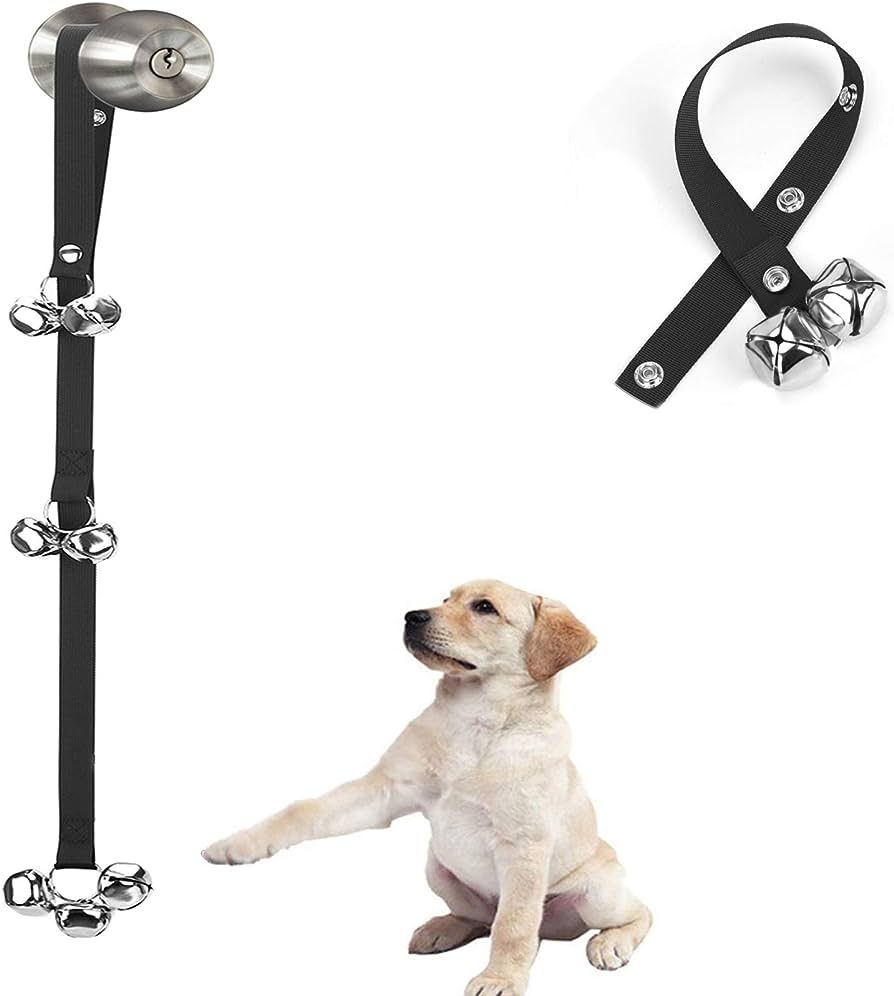 Luckyiren Upgraded Puppy Bells Dog Doorbells for Door Knob/Potty Training/Go Outside-Dog Bells fo... | Amazon (US)