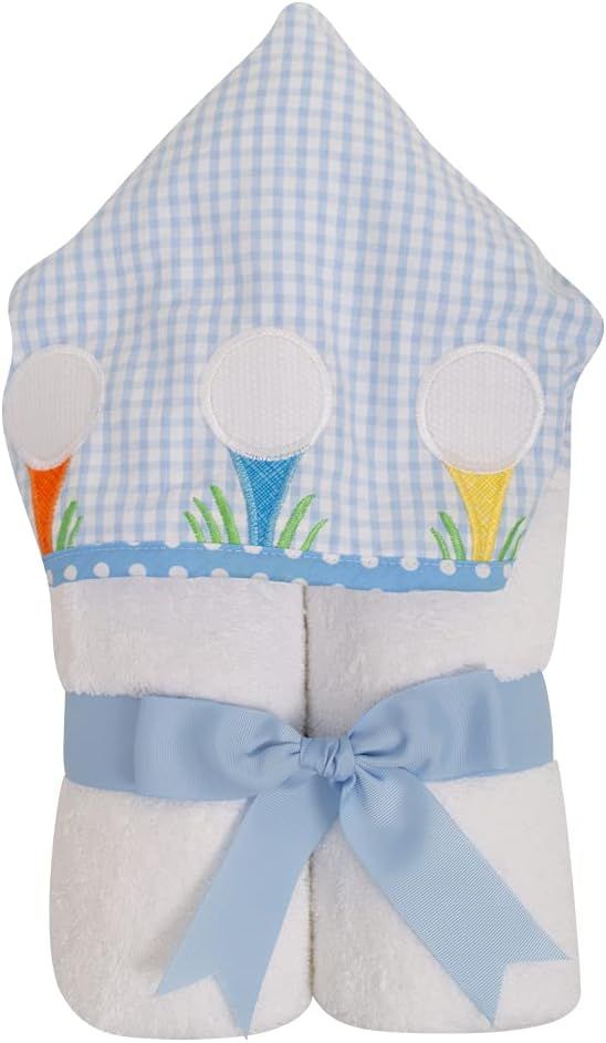3 Marthas Boutique Everykid Hooded Towel (Blue - Golf) | Amazon (US)