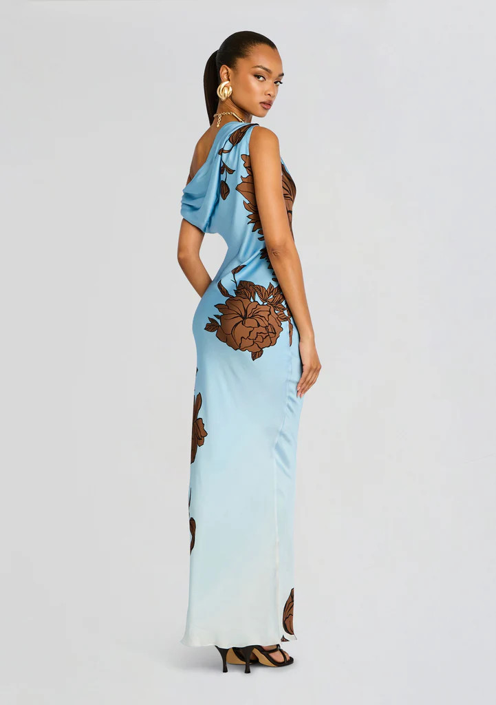 Cady One Shoulder Maxi Dress | Retrofete