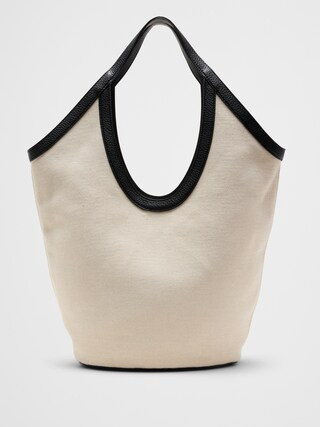 Canvas Hobo Tote | Banana Republic Factory