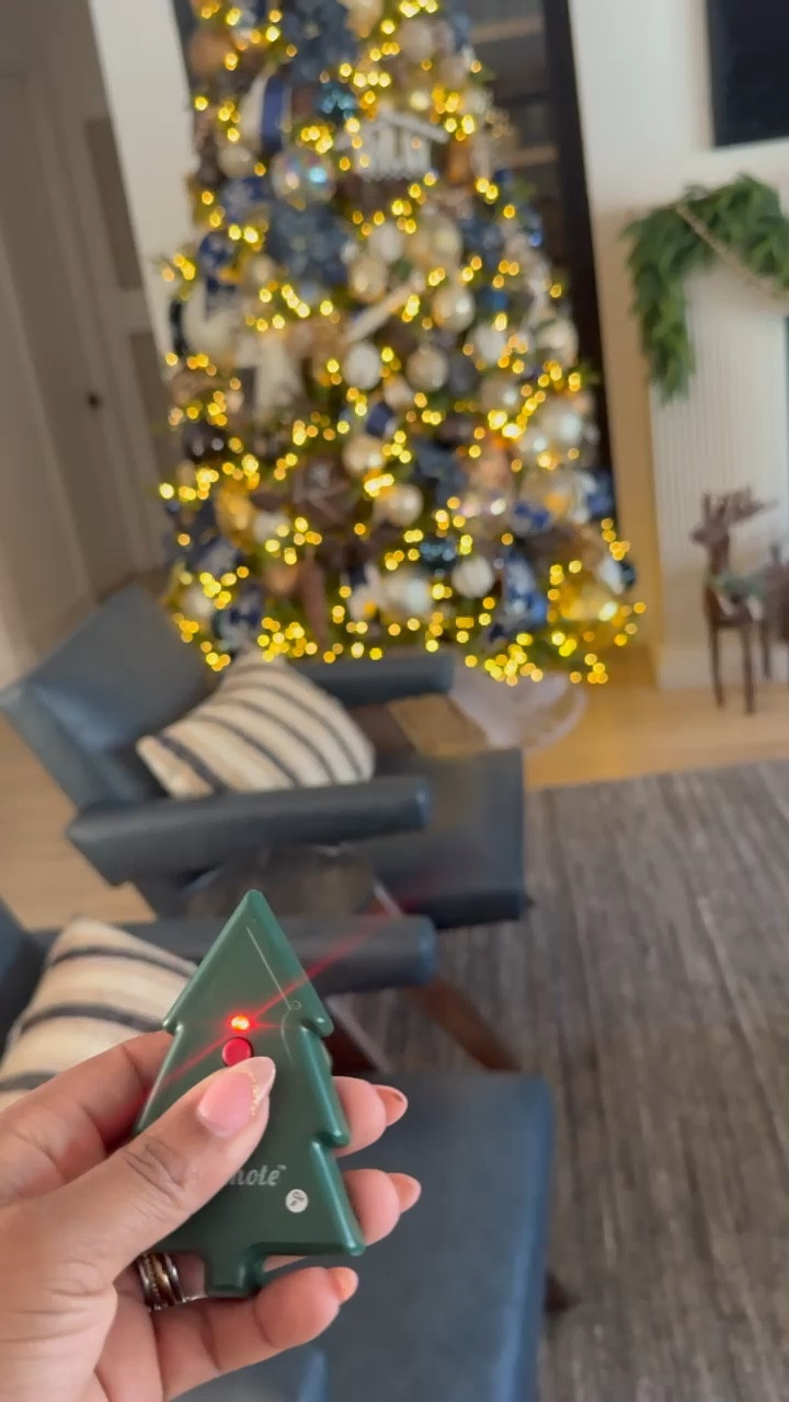 This Christmas tree remote is amazing! ✨🎄 Just hold and press to turn the lights on your tree.

#LTKHoliday #LTKHome #LTKSeasonal