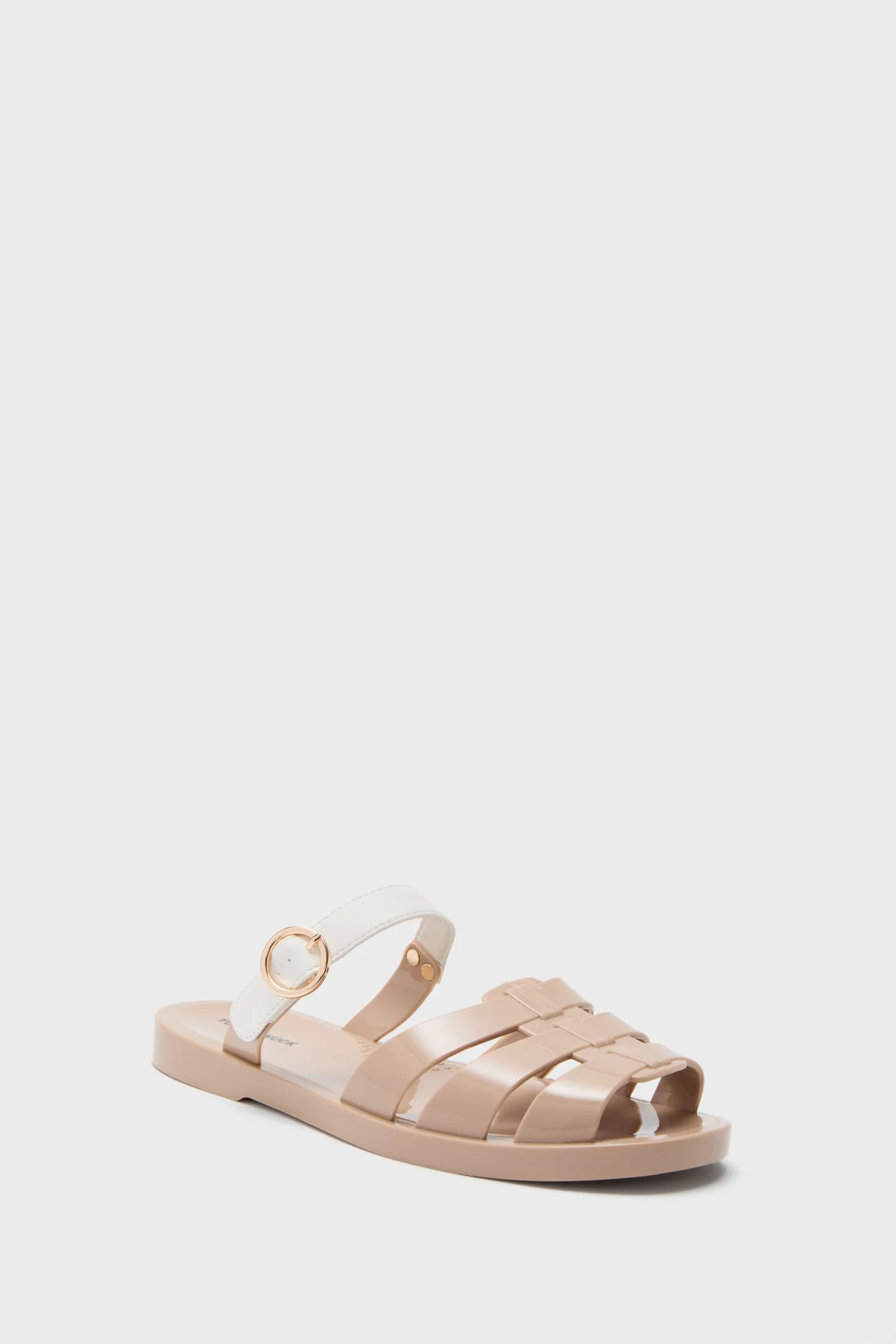 Cognac Riley Jelly Sandals | Tuckernuck (US)