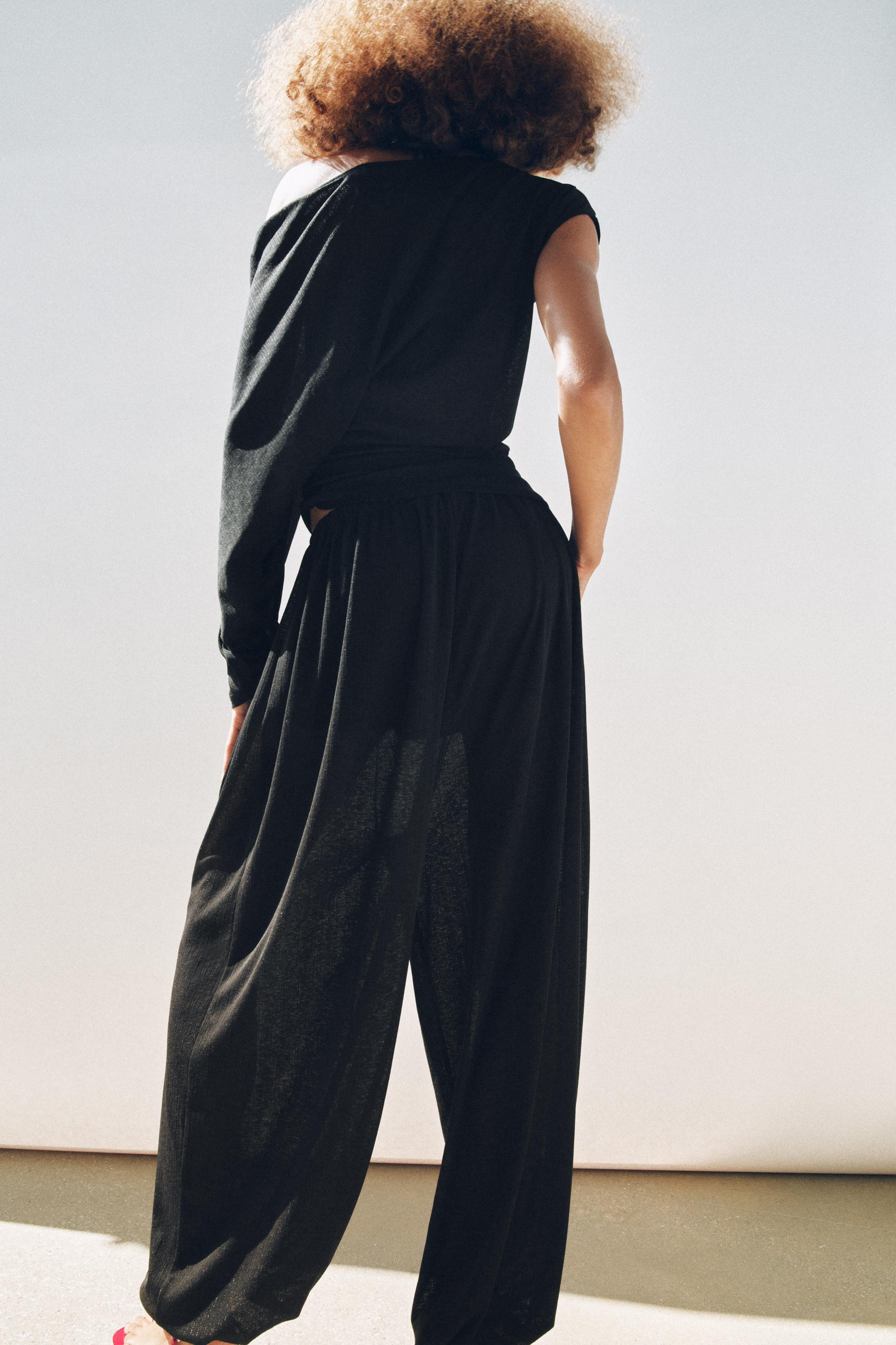 FLOWY BALLOON PANTS | Zara US