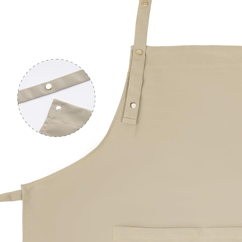 Tosewever Art Aprons for Women Painting Pottery Baking, Mens Buckle Straps Kitchen Apron with Poc... | Amazon (US)
