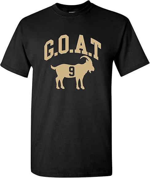 UGP Campus Apparel New Orleans Football Goat - Greatest All Time Sport Pass Touchdown T Shirt | Amazon (US)