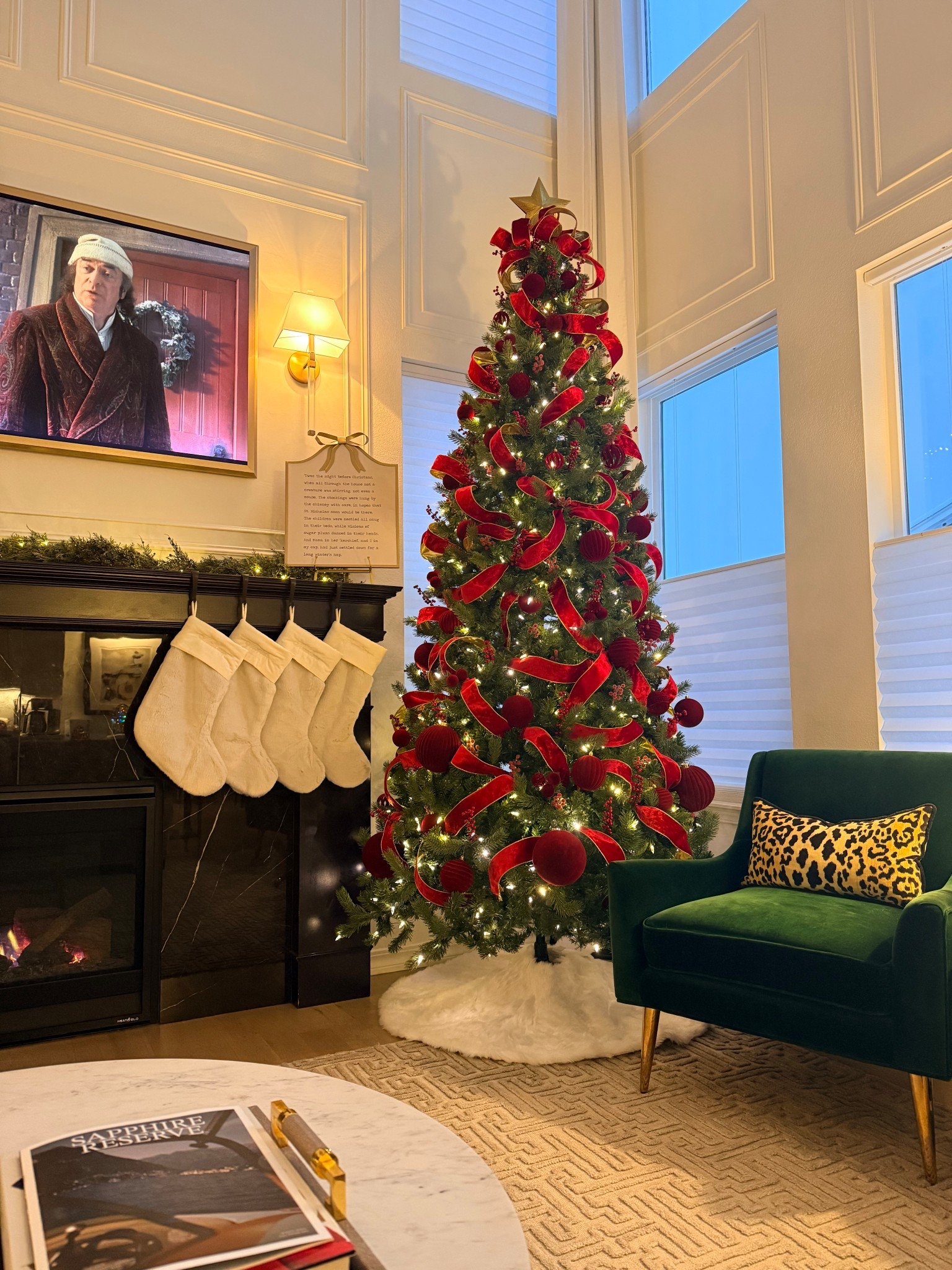 Loving the Ralph Lauren Christmas trend. Went monotone this year with red velvet Christmas tree decor. Definitely has that old money Christmas vibe. What do you think? ❤️🎄

#LTKHoliday #LTKHome #LTKSeasonal