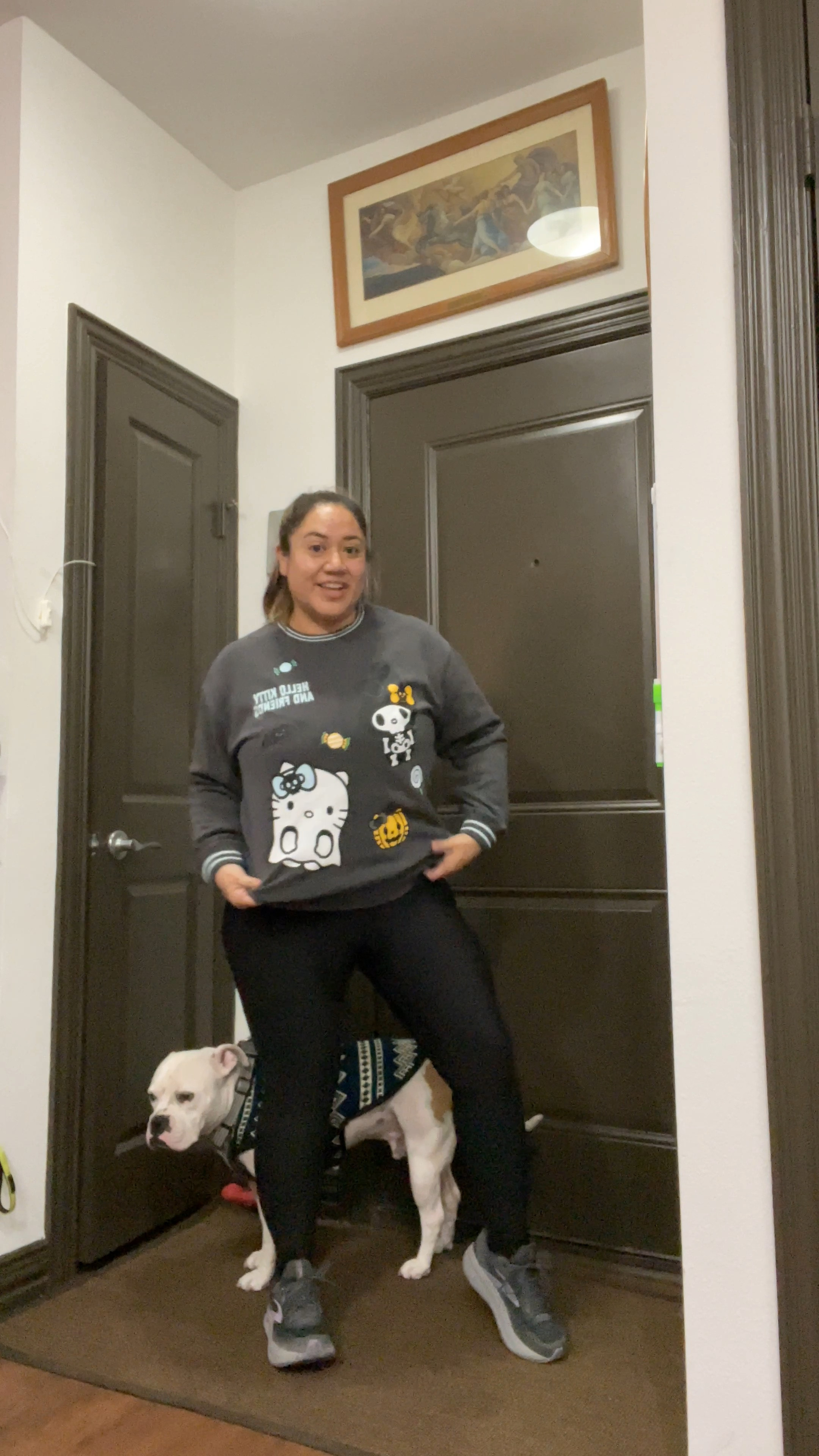 Sale on the Old Navy jumpsuit. Hello Kitty and Friends sweatshirt from Target.

Kong dog harness.

#LTKActive #LTKFitness #LTKSaleAlert