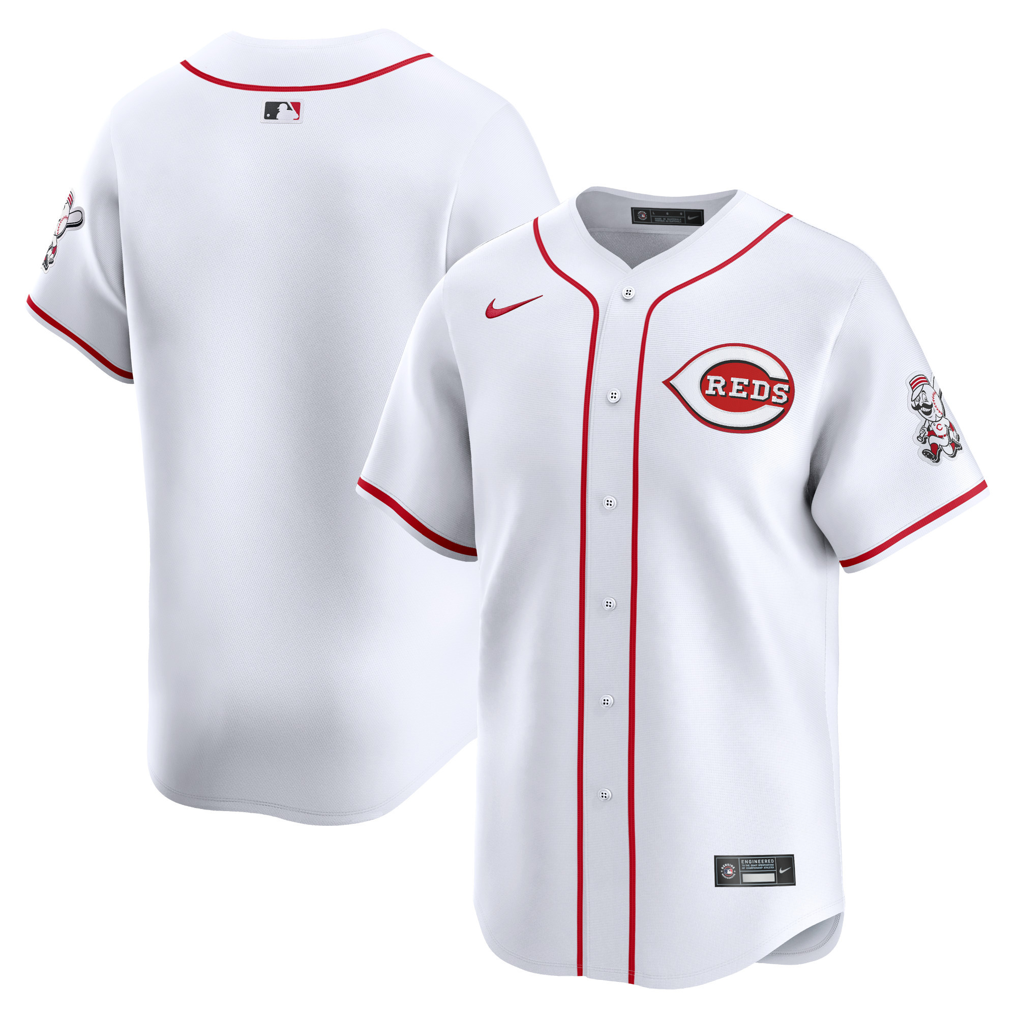 Men's Nike White Cincinnati Reds Home Limited Jersey | Fanatics