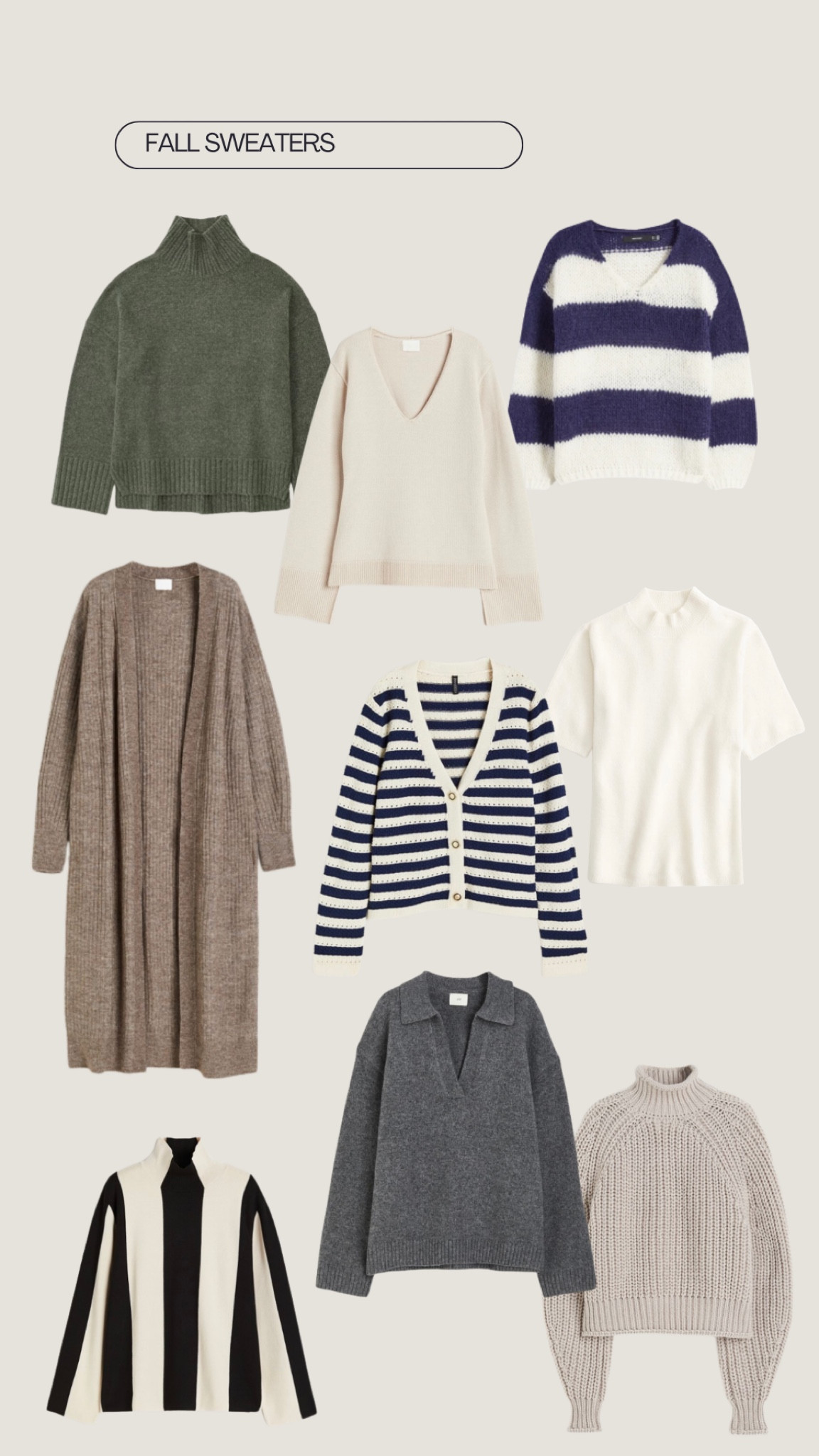 Some of my favorite fall sweaters 🍁🍁

#LTKstyletip #LTKfindsunder100 #LTKSeasonal