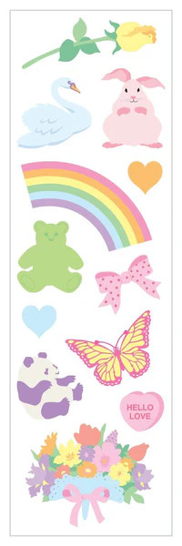 Pretty Pastel Stickers | JoJo Mommy