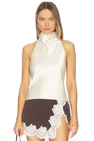 MAJORELLE Paola Top in Ivory from Revolve.com | Revolve Clothing (Global)