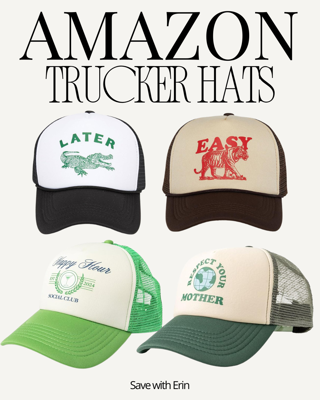 The top trucker hats on Amazon! #amazonfinds #truckerhats 

 #LTKootd #LTKmomlife