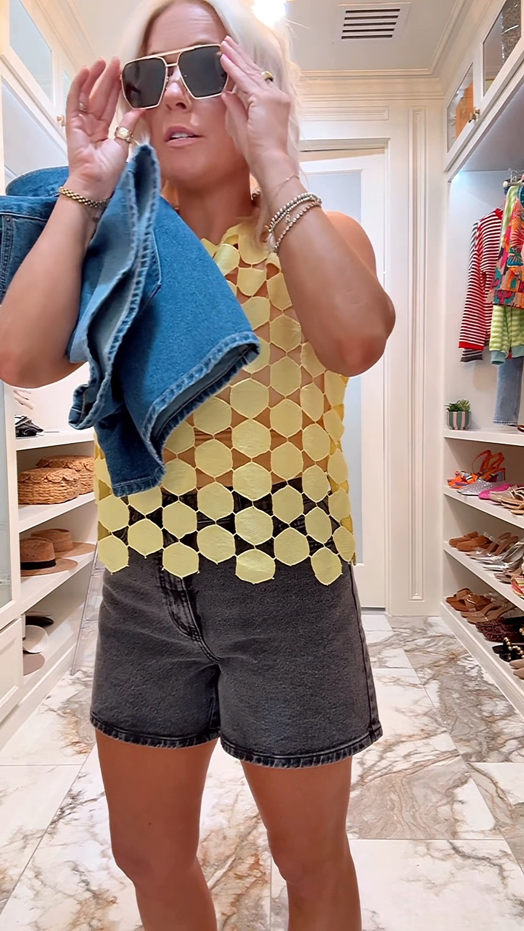 These denim shorts are so good and under $20! Size 6