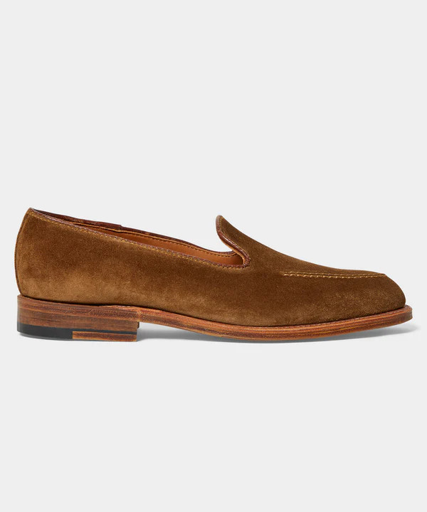 Todd Snyder X Alden Venetian Suede Loafer | Todd Snyder