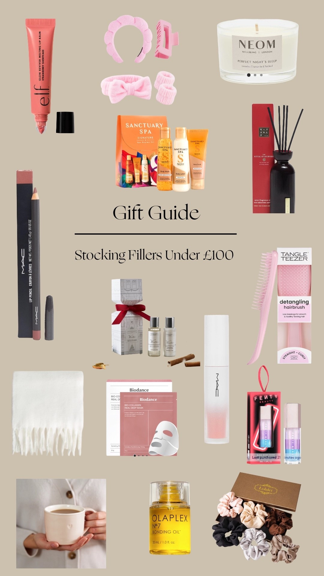 Christmas Gift Guide 🎄 

Stocking Fillers under £20 ✨

gift guide, fenty, rituals, mac, spa sanctuary, olaplex, neon, the white company, mac 

#LTKuk #LTKgiftguide #LTKfestive