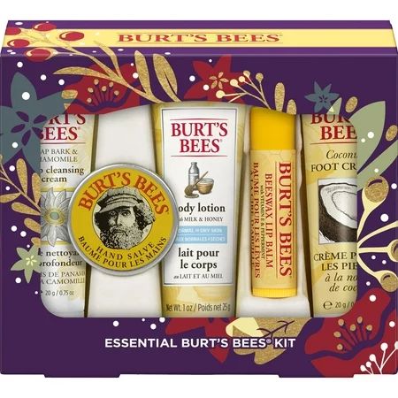 Burts Bees Essential Everyday Travel Size Skin Care Gift Set 5Ct | Walmart (US)