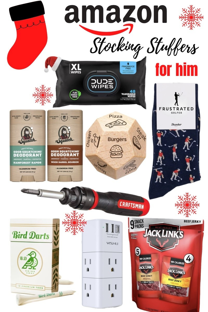 What to put in his stocking? Amazon stocking stuffers for him. Affordable ideas

#LTKMens #LTKGiftGuide #LTKFindsUnder50