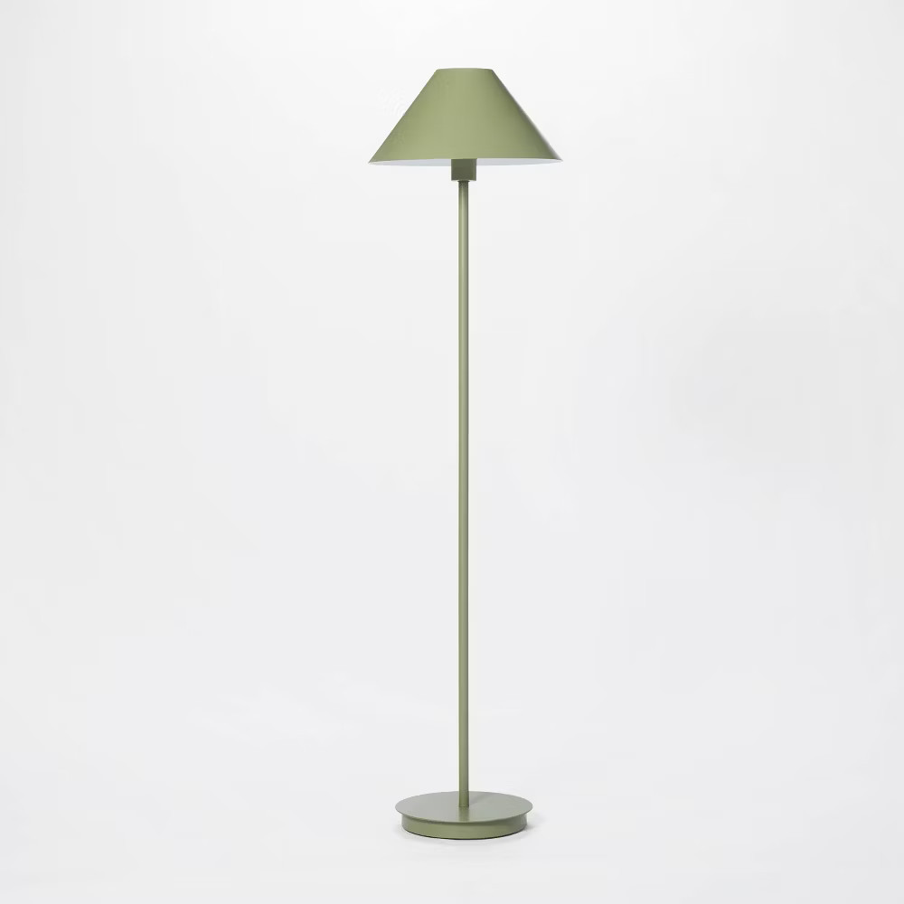 Stick Metal Floor Lamp (Includes LED Light Bulb) Green - Threshold designed | eBay US