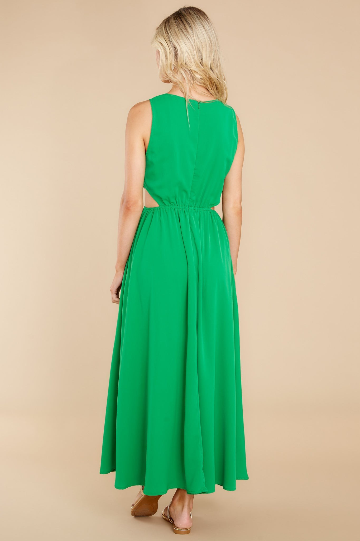 Wander With Me Green Maxi Dress | Red Dress 
