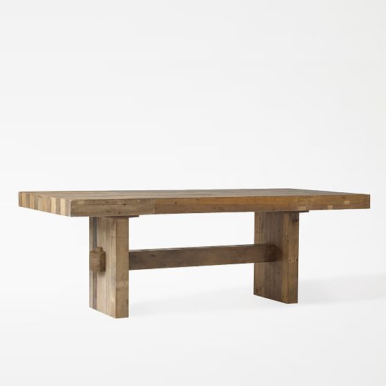 Emmerson Dining Table, 87"", Reclaimed Pine | West Elm (US)
