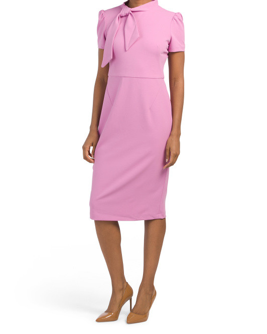 Tie Neck Career Dress | TJ Maxx