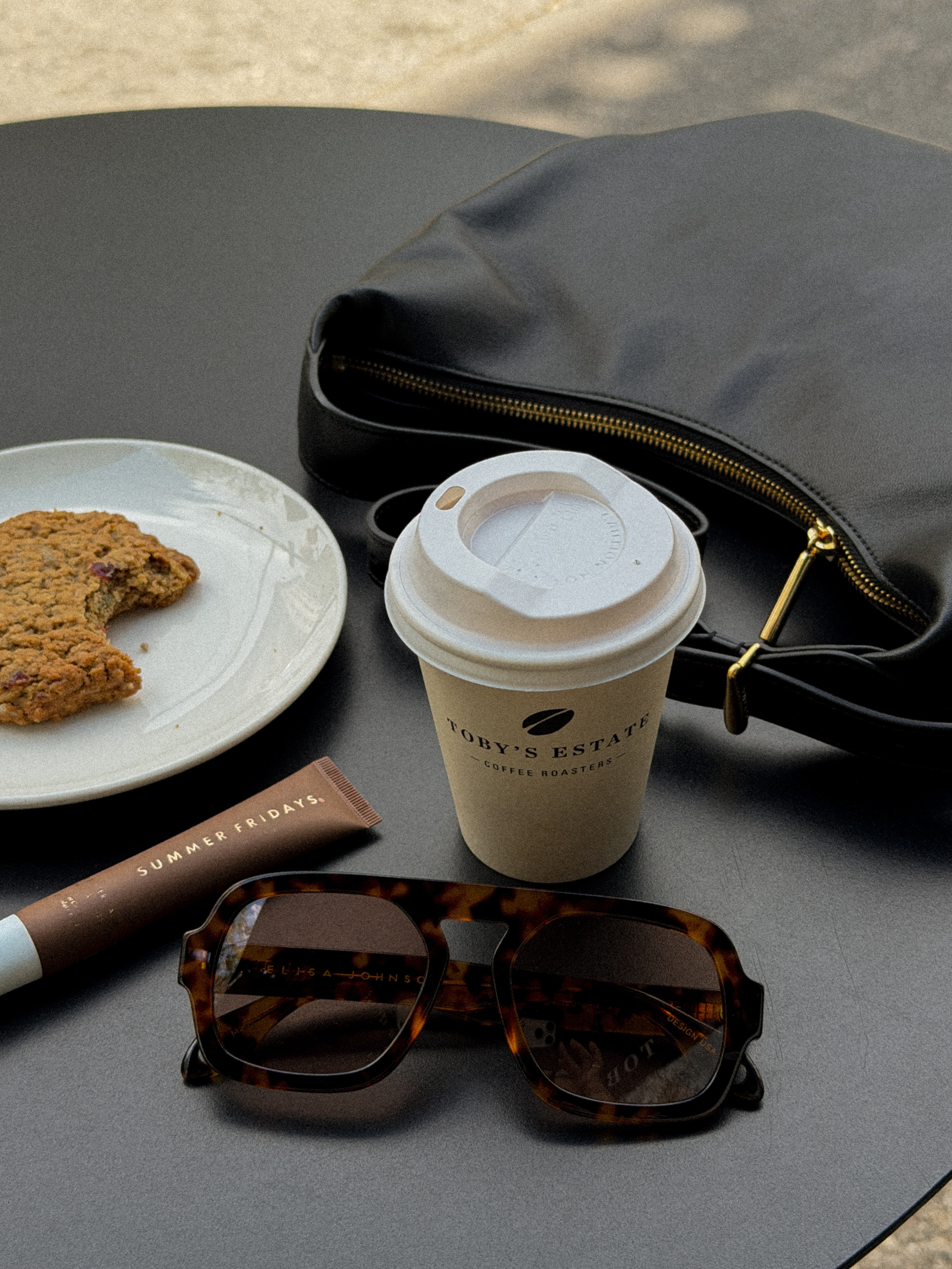 Today's details 💫 these sunglasses have been my recent obsession - they go with everything! and my black shoulder bag fits all of the essentials without being too bulky.  

 #LTKdayinmylife #LTKselfcare #LTKSeasonal