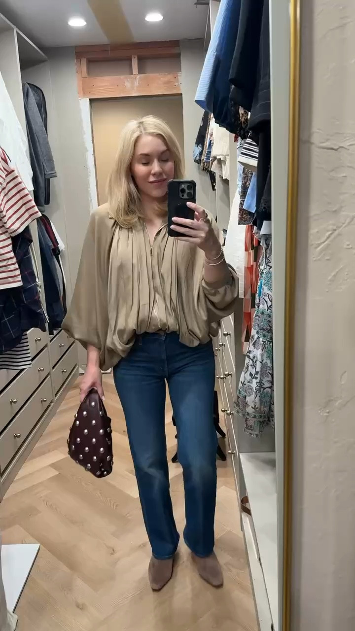 Chloe vibes top but make it Amazon 
Mother jeans 
#ltkitbag
#ltkshoecrush

#LTKFindsUnder50 #LTKdayinmylife #LTKvlog