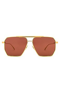 Angular Pilot in Shiny Gold & Green | Revolve Clothing (Global)