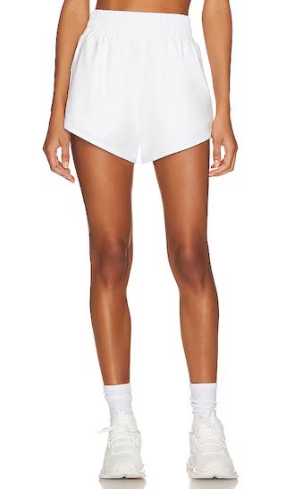 Hatton Woven Short in Bright White | Revolve Clothing (Global)