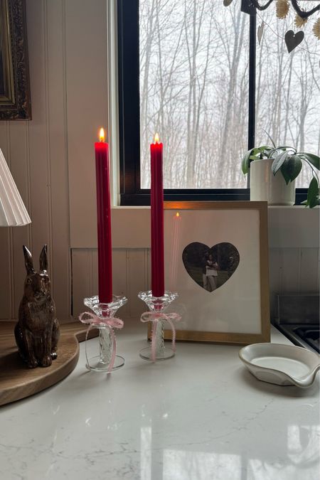 Love these adorable candleholders from @walmart! #walmartpartner Perfect for vday with red/pink tapers 😍❤️💌

#LTKhome #LTKSeasonal