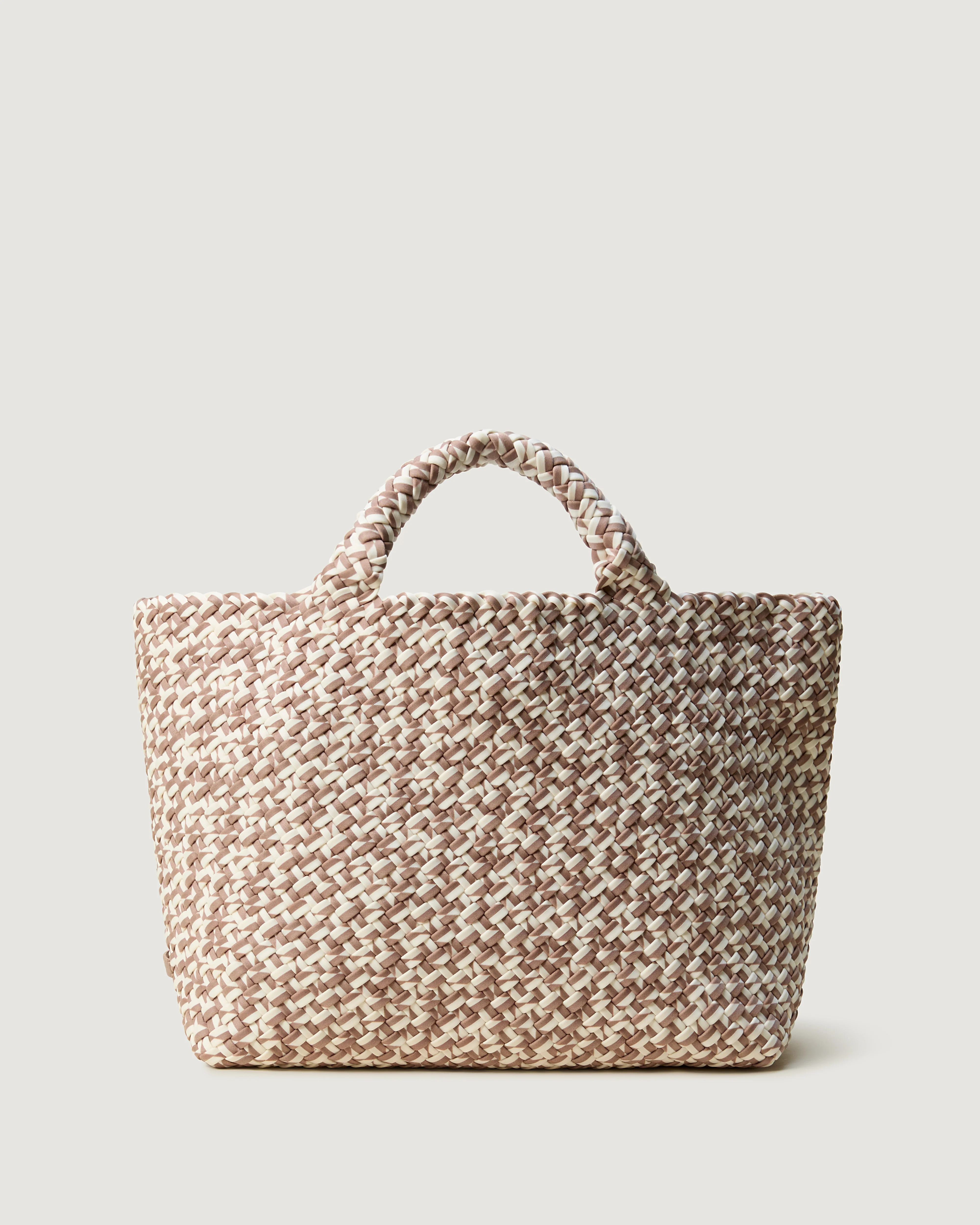 St. Barths Medium Tote Prism | Flax | Naghedi