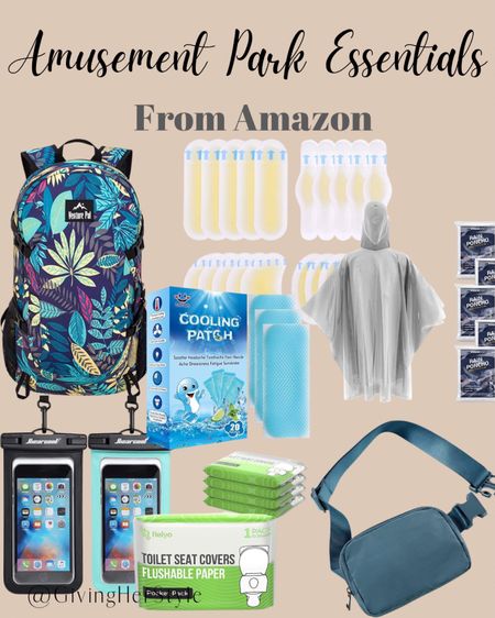 Amusement park essentials from Amazon!

Disney world, travel essentials, travel hacks, amusement park, amazon finds, best of amazon 

#LTKFamily #LTKFindsUnder50 #LTKTravel