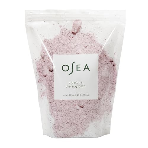 OSEA Gigartina Therapy Bath Soak 20 oz - Made with Gigartina - Luxurious Bath Salts for Women - Lavender Scented - Relaxing Bath Gifts - Moisturizing Soak for Dry Skin - Clean Beauty - Vegan | Amazon (US)