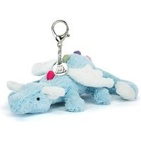 JellyCat - Amuseables Sky Dragon Charm Blue - Jellycat | JD Williams (UK)