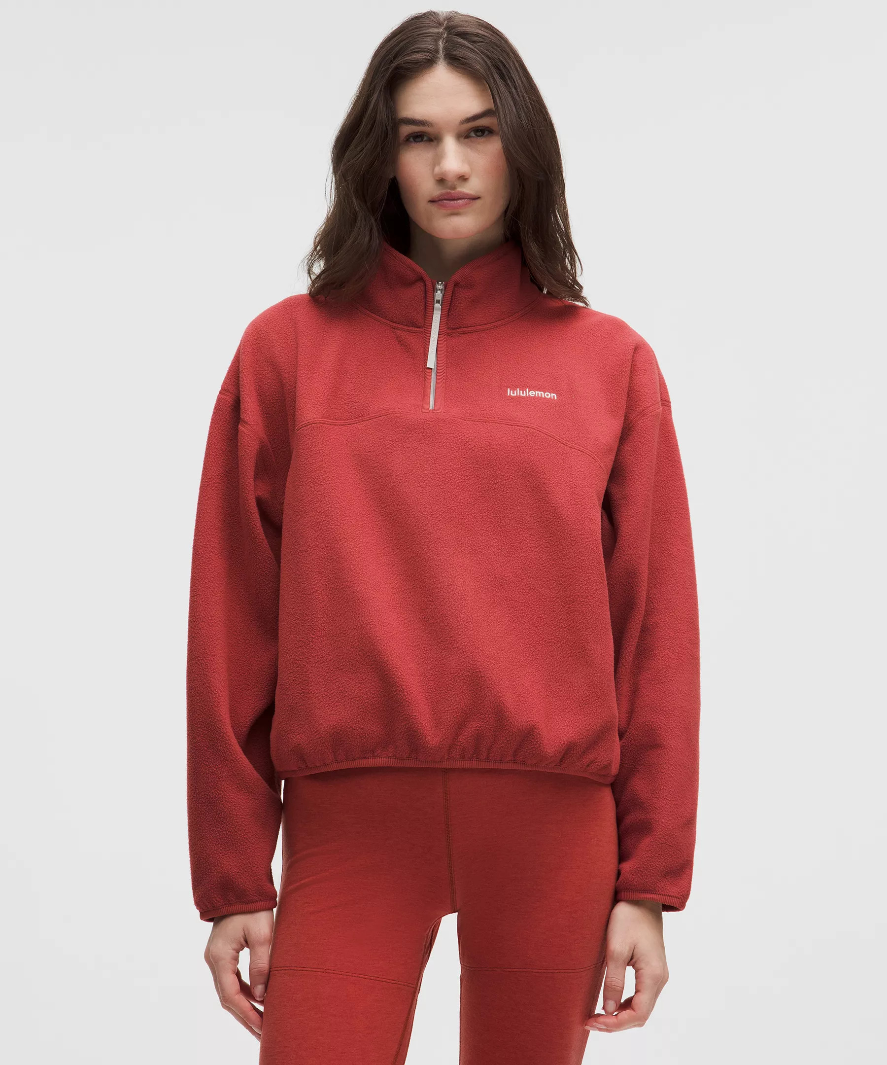 Tumbled Fleece Half-Zip Jacket | Lululemon (US)