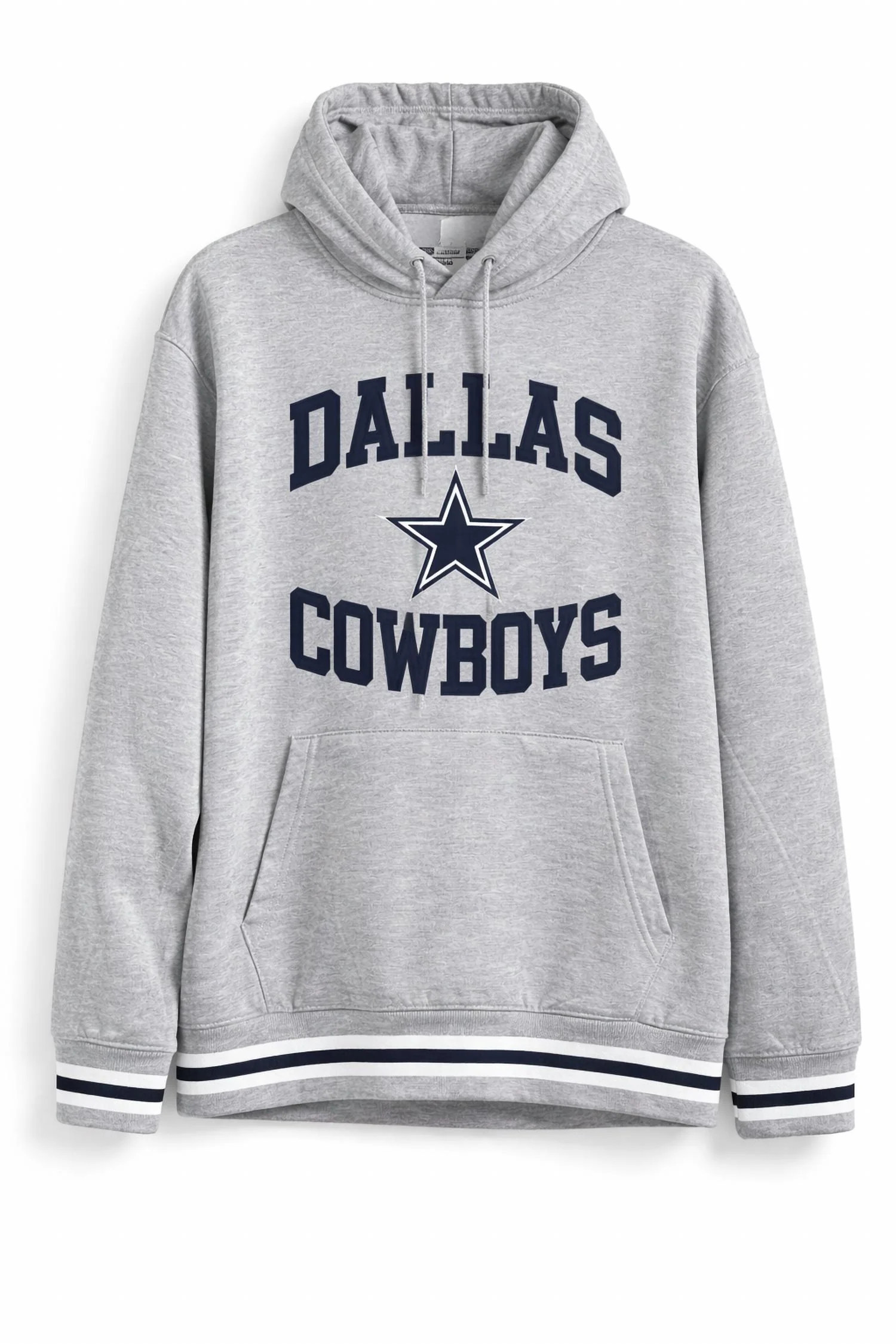 Men's Nfl Dallas Cowboys Big Logo Super Soft Hoodie Sweatshirt In Athletic Gray | Shop Simon