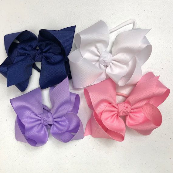 Bow on narrow headband | Etsy (US)