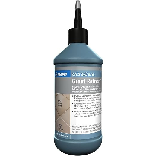 MAPEI UltraCare Grout Refresh, Universal Grout Colorant & Sealer, 8 oz Bottle – Easy Grout Rest... | Amazon (US)