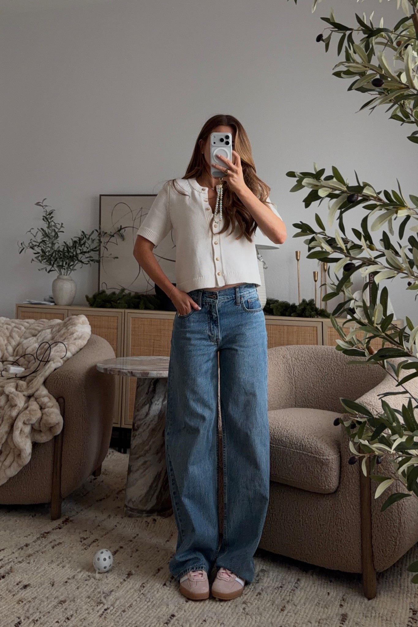 top: xs // jeans: 23 regular (usually a 24)