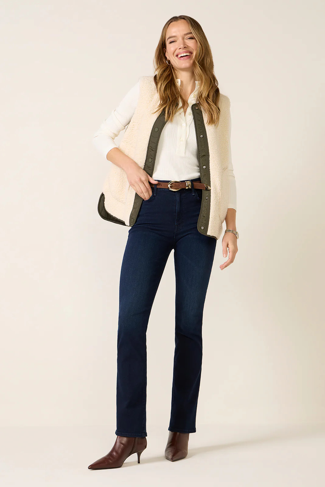 MOTHER Women's The Mid Rise Smokin Skimp Jeans, Size 26, Blue | Evereve