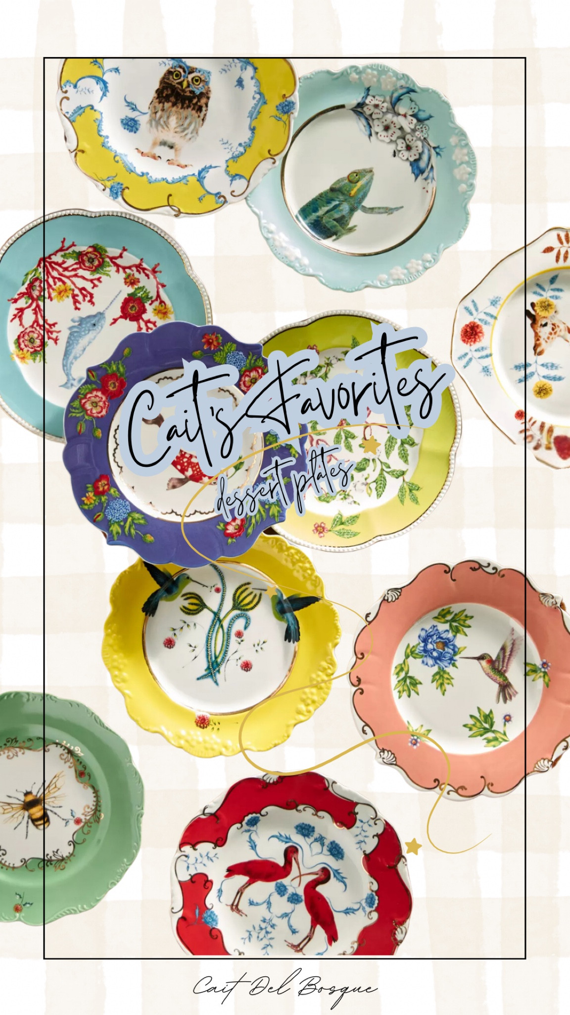 Cait’s Favorites — Dessert Plates ✨

Anthropologie truly has my heart + these dessert plates are EVERYTHING! The spunk, the style, the personality! These are the perfect statement pieces to add to your serveware collection! 

Hostess, dessert plates, serve ware, hosting, plates, dinner party, dinner plates, serveware, serving dishes

#LTKSeasonal #LTKParties #LTKHome