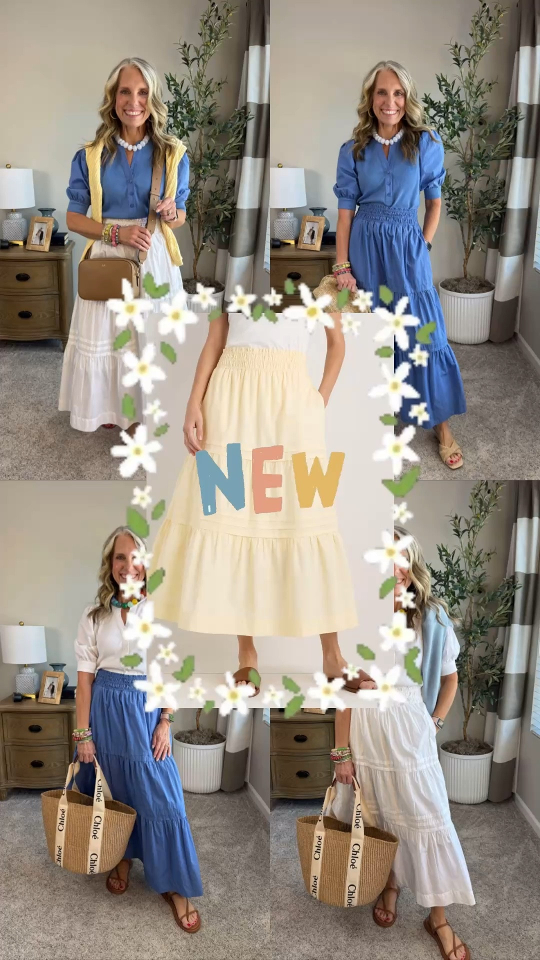 Color me in I’ve worn this new color skirt. Immediate ADD TO CART @Quince 

#LTKootd #LTKMothersDay #LTKOver40