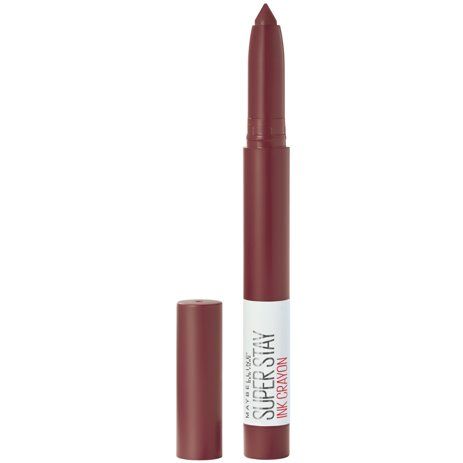 Maybelline SuperStay Ink Crayon Lipstick, Matte Longwear Lipstick Makeup, Live On The Edge, 0.04 ... | Walmart (US)