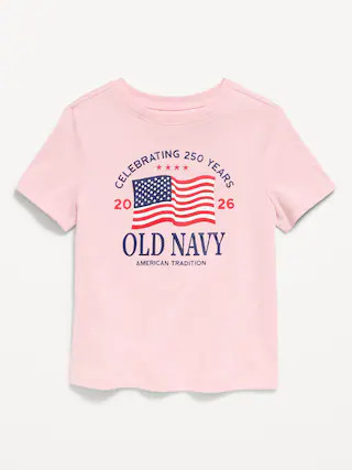 Short-Sleeve Unisex Logo-Graphic T-Shirt for Toddler | Old Navy (US)