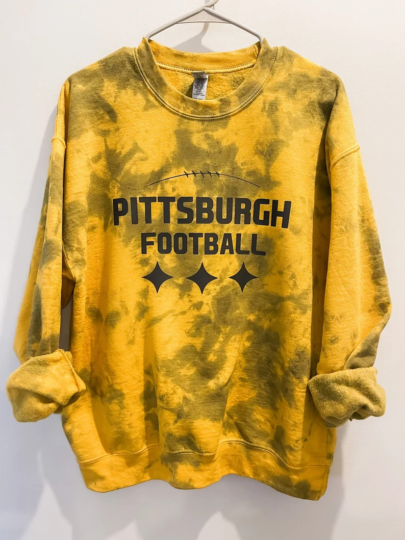Pittsburgh Football Crewneck - Etsy | Etsy (US)