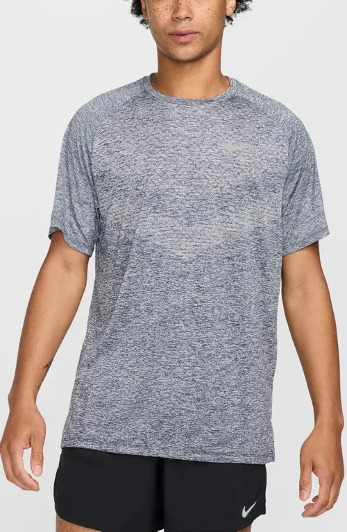 Nike Stride Dri-FIT ADV Running T-Shirt in Thunder Blue/Heather at Nordstrom, Size X-Large | Nordstrom