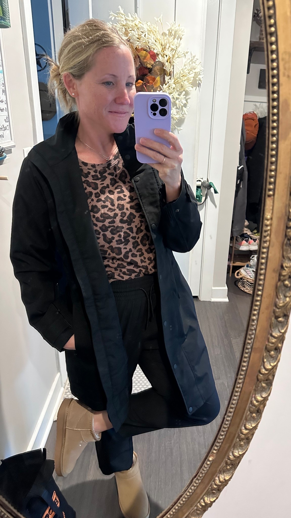 Rainy day! But new Ugg Dupes! Project Cloud makes such a good shoe! Tagging these and the ones I got my girls.  (Wearing everything old, Athleta rain coat, A&F top and Gap tech pants)

#LTKOver40 #LTKGiftGuide #LTKHoliday