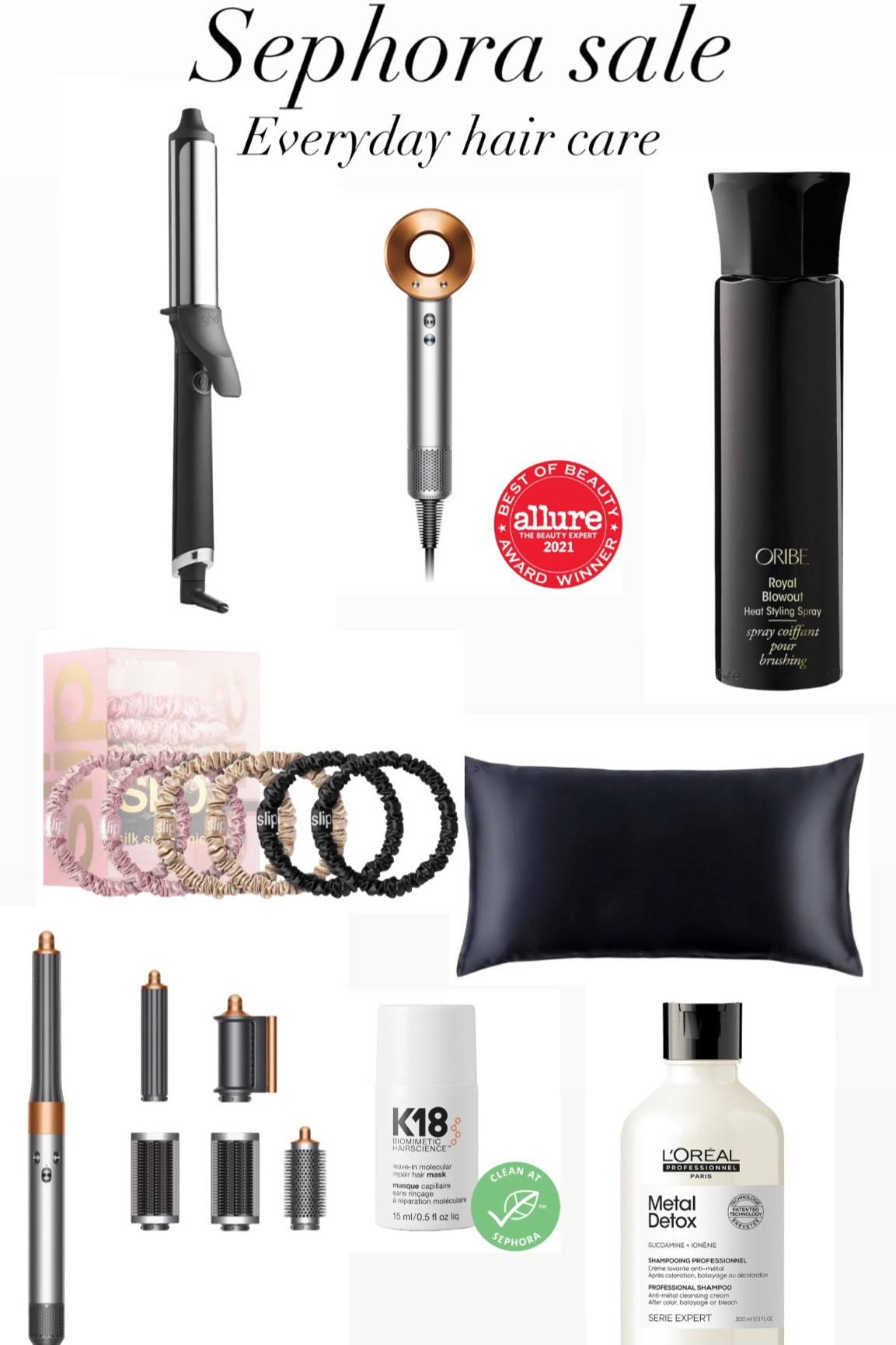 Everyday hair care #sephorahaul #sephora 

#LTKbeauty #LTKGiftGuide #LTKHoliday