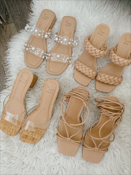 Spring sandals you need right now!! All nude because they are so versatile and chic!!target, target finds, target fashion, spring sandals

#LTKunder50 #LTKshoecrush #LTKFind