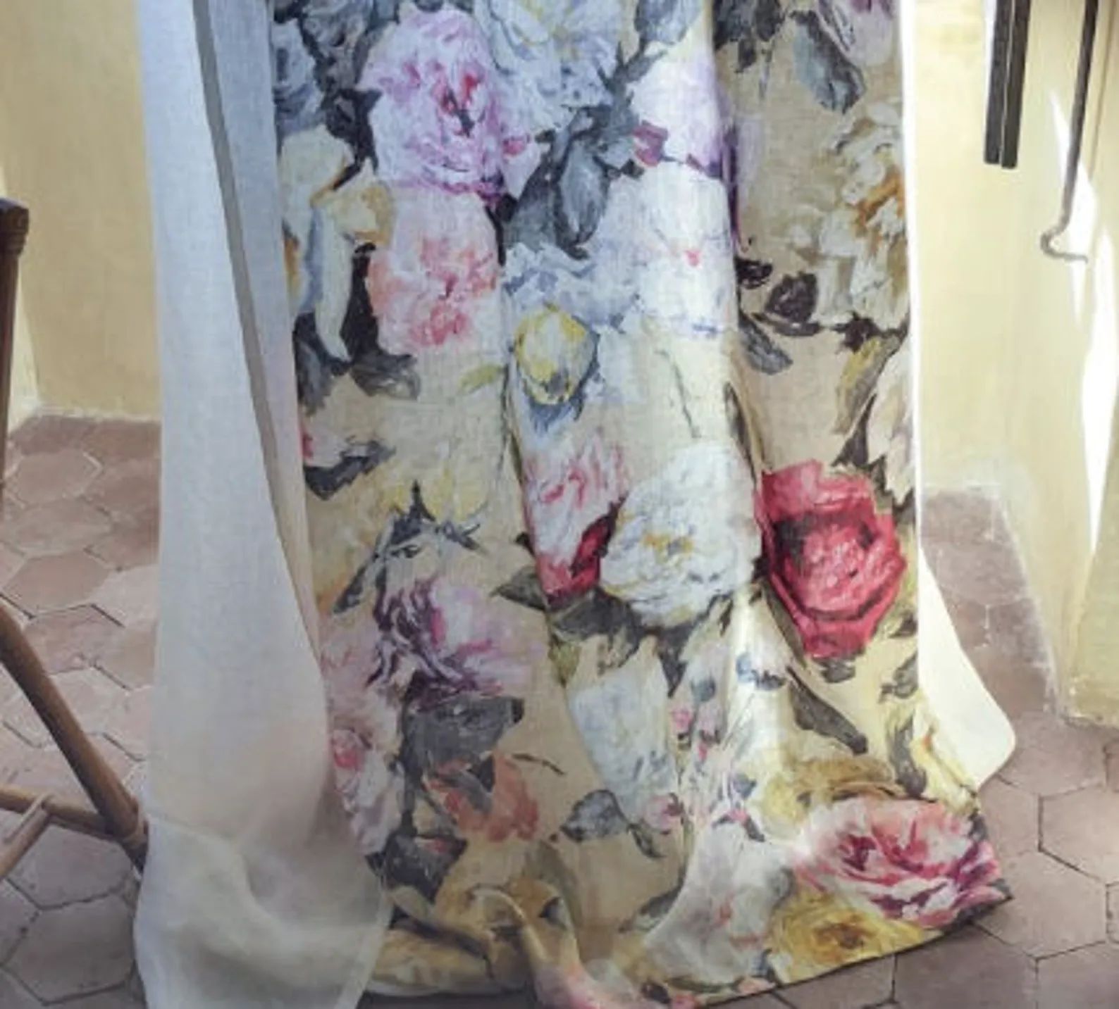 Octavia linen - Designers Guild Fabric, buy per yard or meter | Etsy (US)